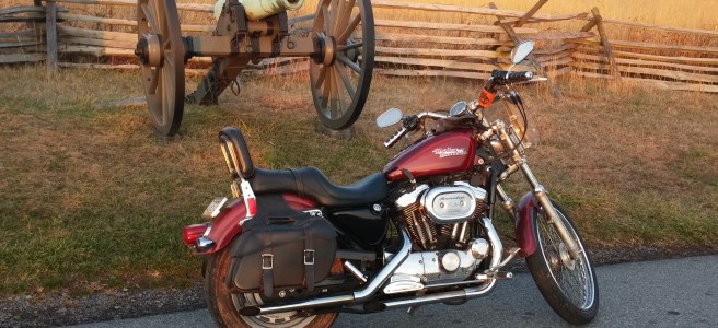 Mild December ride in Gettysburg